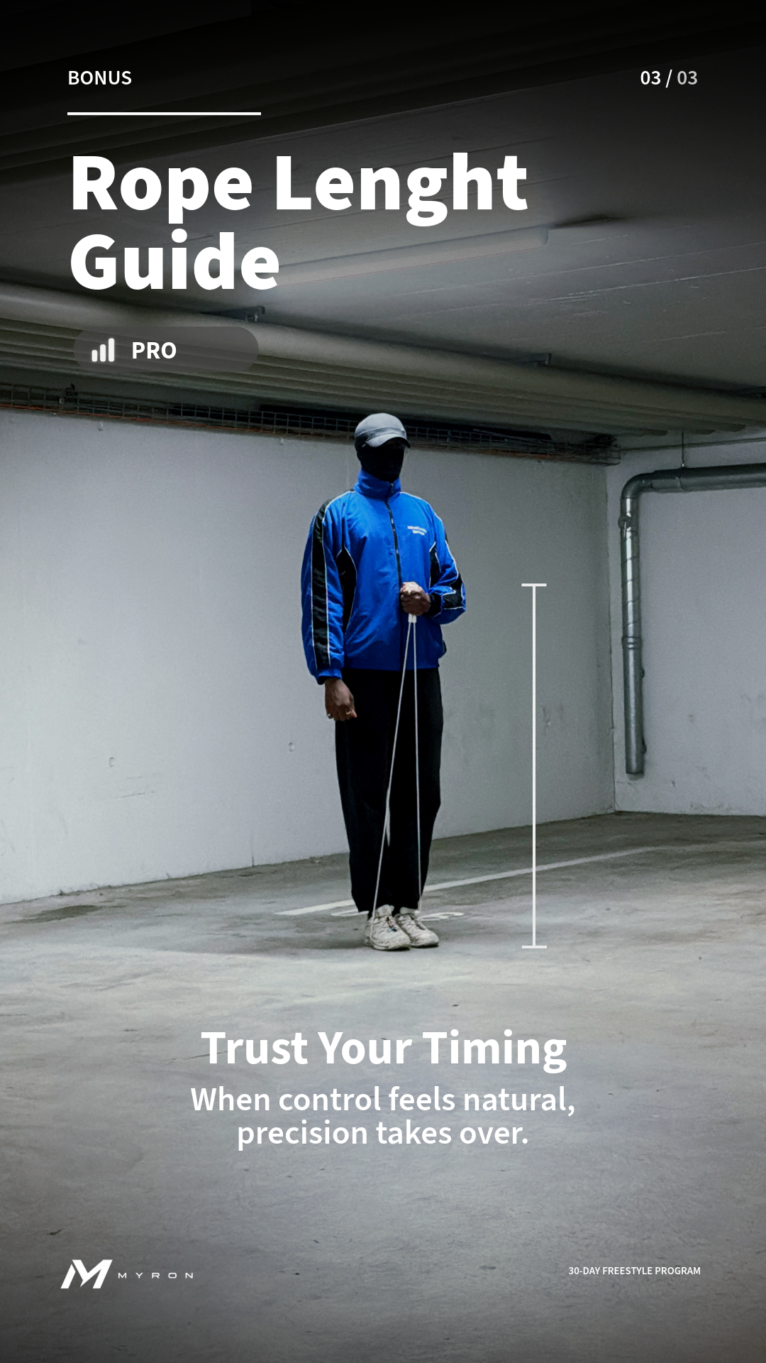 Advanced / Pro rope length example
